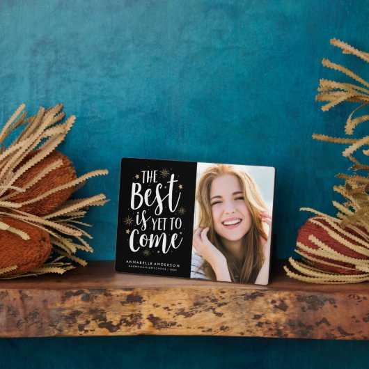 La Plaque Photo Meilleure Graduation (Côté)