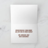 La plate-forme chausse la carte d'anniversaire (Intérieur)