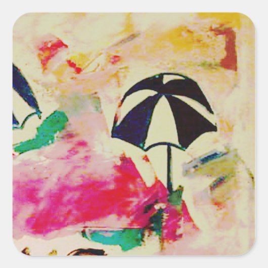 La Playa Full Color Sticker (Voorkant)