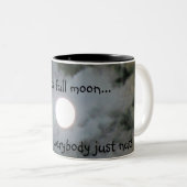 La Pleine lune est chacun tasse drôle Nuts (Devant droit)