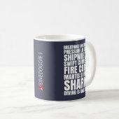 La plongée est tasse impressionnante (Devant droit)