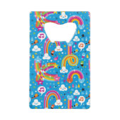 la pluie d'arcs-en-ciel de nuages laisse tomber le (Dos)