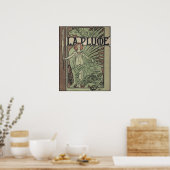 La Plume 1898, ingediend door Alfons Mucha Poster (Keuken)