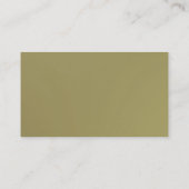 La plume fait varier le pas des cartes de visite (Dos)