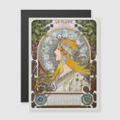 La Plume France  Wall Art Nouveau 1896 (Voorkant / Achterkant)