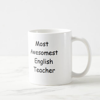 La plupart de tasse de professeur d'Anglais