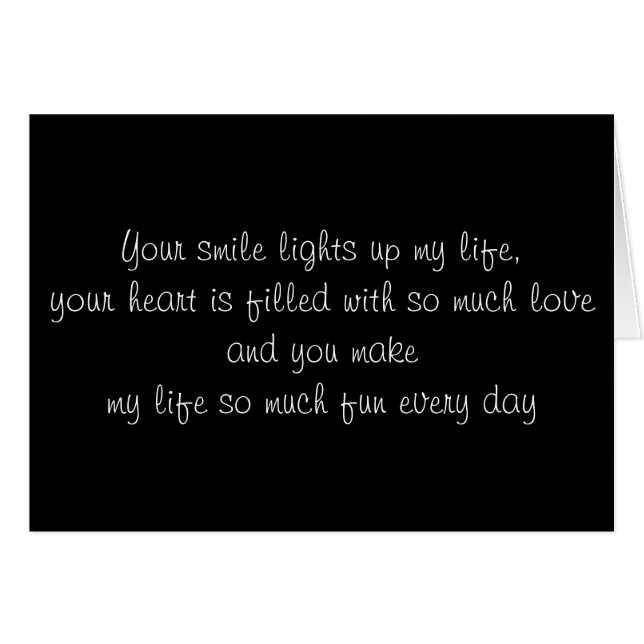 LA PLUPART DES RAISONS "JE T'AIME !" N'IMPORTE QUE (Devant horizontal)