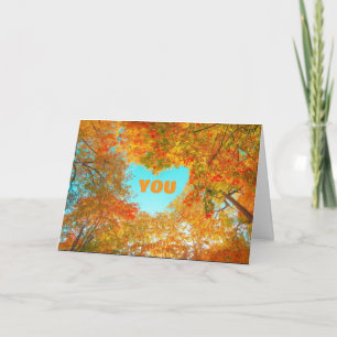 LA PLUPART "MERCI POUR VOUS" CARTE DE REMERCIEMENT