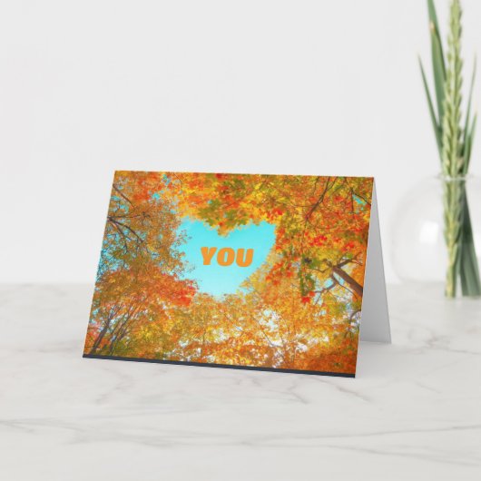 LA PLUPART "MERCI POUR VOUS" CARTE DE REMERCIEMENT (Devant)