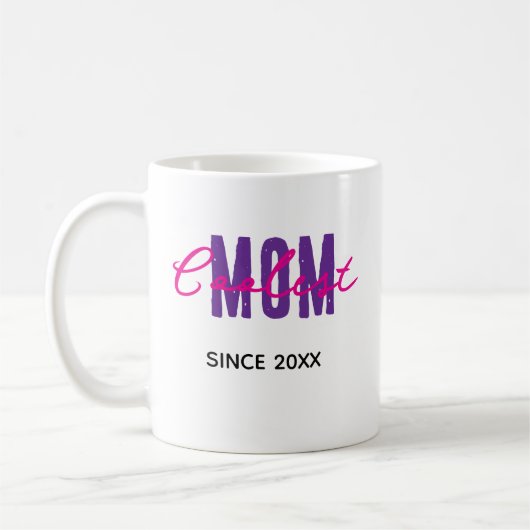 La plus cool des mamans depuis 20XX Mug (Gauche)