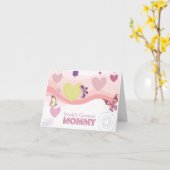 La plus grande carte de la maman de papillon du (Fleur jaune)