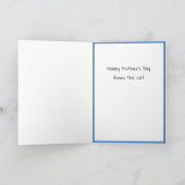 La plus grande carte de maman chatte du monde (Intérieur)