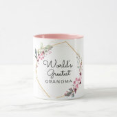 La plus grande mamie combo Mug du monde (Centre)