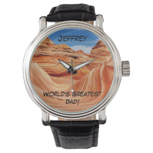 La plus grande montre-bracelet du papa du monde