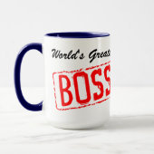 La plus grande tasse à café Boss du monde (Gauche)