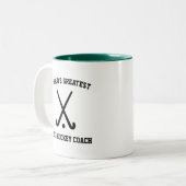 La plus grande tasse à café de l'entraîneur de hoc (Devant gauche)