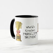 La plus grande tasse de café de conducteur du (Devant gauche)