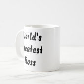 La plus grande tasse de café de patron des mondes (Devant gauche)