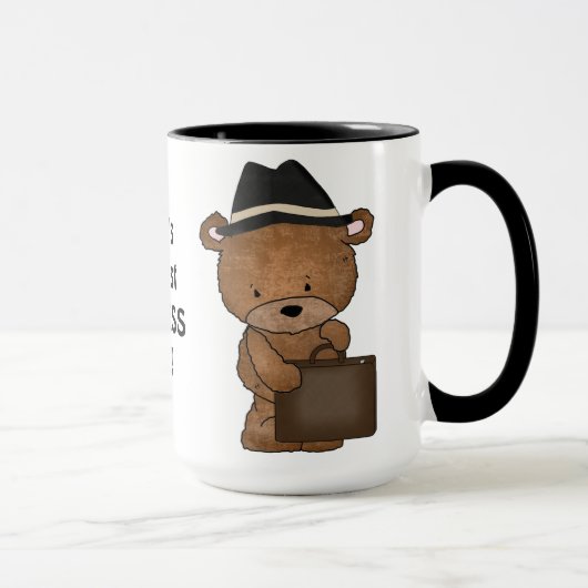 La plus grande tasse de café d'homme des affaires (Droite)