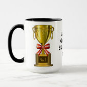 La plus grande tasse de café d'homme des affaires (Gauche)