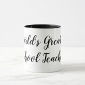 La plus grande tasse de café du maître d'école du (Centre)