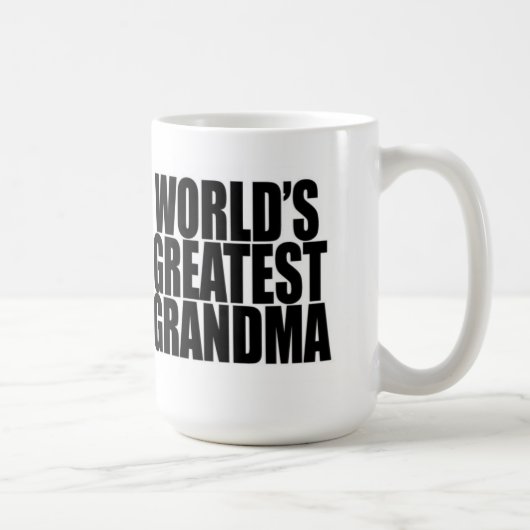 La plus grande tasse de la grand-maman du monde (Droite)