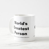 La plus grande tasse de la personne du monde (Devant gauche)