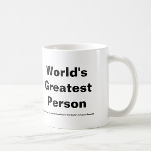 La plus grande tasse de la personne du monde