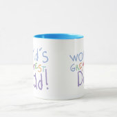 La plus grande tasse de sonnerie de papa d'enfants (Centre)