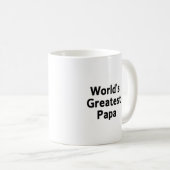 La plus grande tasse du papa du monde (Devant droit)