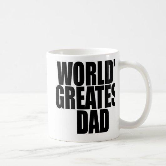 La plus grande tasse du papa du monde (Droite)