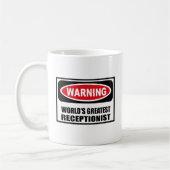 La PLUS GRANDE tasse du RÉCEPTIONNISTE du MONDE (Gauche)