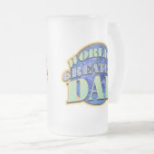La plus grande tasse en verre givré du papa du (Devant droit)