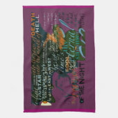 La poésie d'amour de Shakespeare cite la serviette (Vertical)