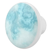 La poignée de tiroir de bleu de turquoise, porte (Droite)