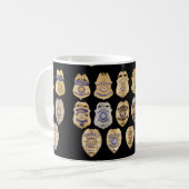 LA POLICE BADGES LA TASSE (Devant gauche)