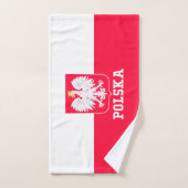 La Pologne (Serviette à main)