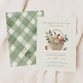 La pomme de notre oeil Invitation Baby shower d'au