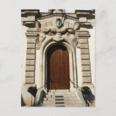 La porte de la Bibliotheca Hertziana. Carte postal (Devant)