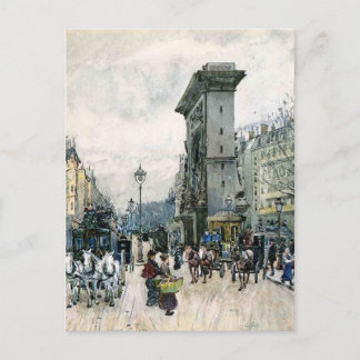 La Porte de San Denis Briefkaart