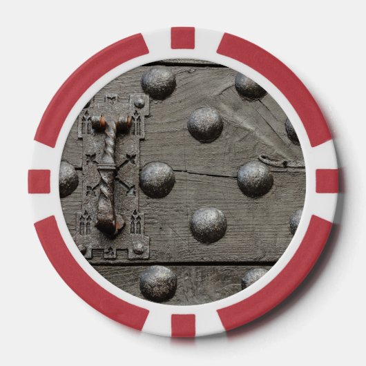 la porte d'un château Jetons de poker (Recto)