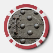 la porte d'un château Jetons de poker (Verso)