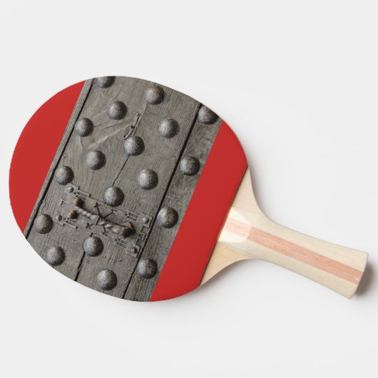 la porte d'un château Raquette de Ping Pong (Côté)