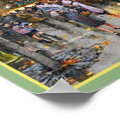 La Porte Saint-Martin Parijs Poster (Hoek)