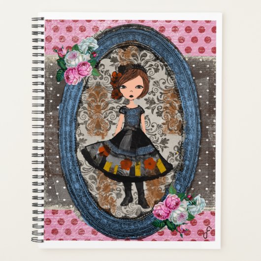 La poupée de papier violette : un conte de prune e (Devant)