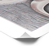 "La poursuite réfléchissante", Poster brillant (Coin)