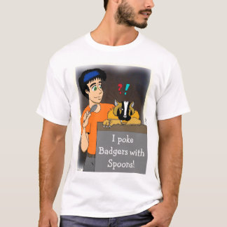 La poussée harcelle le T-shirt