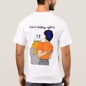 La poussée harcelle le T-shirt (Dos)