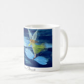 La "POUSSIÈRE d'ÉTOILE" 11 onces. TASSE DE CAFÉ (Devant droit)