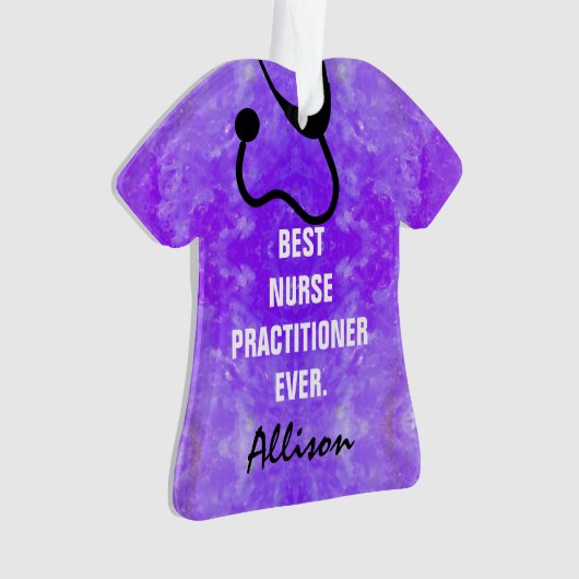 La praticienne faite sur commande d'infirmière (devant)